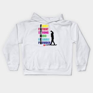 Father perfect gifts for your dad Kids Hoodie